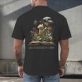 Easily Distracted By Cats And Books Men's Back Print T-Shirt Easily Distracted By Cats And Books Men's Back Print T-Shirt