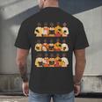 Educated Afro Women Girl Reading Book Future HBCU Grad Men's Back Print T-Shirt
