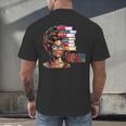 Education Is Freedom History Month Teacher Books Afro Men's Back Print T-Shirt Education Is Freedom History Month Teacher Books Afro Men's Back Print T-Shirt