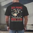 Enemies To Lovers Villain Reading Dark Romance Book Club Men's Back Print T-Shirt