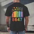 Equal Rights Book Flower Resist 86 47 Feminist Women Rights Men's Back Print T-Shirt Equal Rights Book Flower Resist 86 47 Feminist Women Rights Men's Back Print T-Shirt