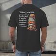 Erasmus When I Have Money I Buy Books Men's Back Print T-Shirt Erasmus When I Have Money I Buy Books Men's Back Print T-Shirt