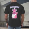 Ew People Introvert Ferrets Saying Mask Ferret Men's Back Print T-Shirt Ew People Introvert Ferrets Saying Mask Ferret Men's Back Print T-Shirt