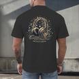 Fantasy Audiobook Voice Acting Book Lover Audiobook Men's Back Print T-Shirt