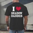 Fantasy Romantasy Book Lover I Love Heart Shadow Daddies Men's Back Print T-Shirt Fantasy Romantasy Book Lover I Love Heart Shadow Daddies Men's Back Print T-Shirt