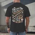 Flute And Books Marching Band Musician Flutist Flute Player Men's Back Print T-Shirt