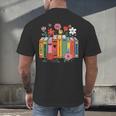Fund Science Not Billionaires Books Support Scientist Men's Back Print T-Shirt