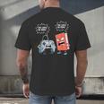 Gamer Book Lover Girl Women Bookworm Video Gaming Daughter Men's Back Print T-Shirt