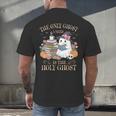 The Only Ghost I Need Is The Holy Ghost Books Reading Lovers Men's Back Print T-Shirt The Only Ghost I Need Is The Holy Ghost Books Reading Lovers Men's Back Print T-Shirt