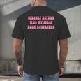Gilbert Blythe Was My First Book Boyfriend Quote Men's Back Print T-Shirt Gilbert Blythe Was My First Book Boyfriend Quote Men's Back Print T-Shirt