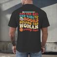 The Girl With The Books Became The Woman Writing Them Men's Back Print T-Shirt The Girl With The Books Became The Woman Writing Them Men's Back Print T-Shirt