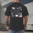 Girl Coquette Bow Just One More Chapter Book Bookish Reading Men's Back Print T-Shirt