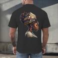 Girl Crown Of Books African Teacher Black History BHM Men's Back Print T-Shirt Girl Crown Of Books African Teacher Black History BHM Men's Back Print T-Shirt