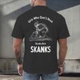 Girls Who Don't Read Book Are Skanks Design Men's Back Print T-Shirt