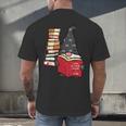 Gnome Read Reading Book Librarian Across America Women Kids Men's Back Print T-Shirt Gnome Read Reading Book Librarian Across America Women Kids Men's Back Print T-Shirt