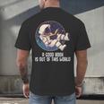 Good Book Is Out Of This World Astronaut Space Men's Back Print T-Shirt Good Book Is Out Of This World Astronaut Space Men's Back Print T-Shirt