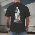 Gothic Librarian Halloween Books Tee For Teachers Men's Back Print T-Shirt Gothic Librarian Halloween Books Tee For Teachers Men's Back Print T-Shirt