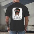 What Happens At Book Club Stays At Book Club Black Women Men's Back Print T-Shirt