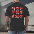 Heart Reading Books Valentine’s Day Girl And Boy Book Lovers Men's Back Print T-Shirt Heart Reading Books Valentine’s Day Girl And Boy Book Lovers Men's Back Print T-Shirt