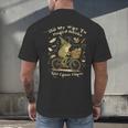 On My Way To Hoard Books And Cause Chaos Tom Foolery Frog Men's Back Print T-Shirt On My Way To Hoard Books And Cause Chaos Tom Foolery Frog Men's Back Print T-Shirt
