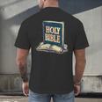 Holy Book Costume For Jesus And Bible Lovers Men's Back Print T-Shirt