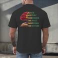 Honoring Past Inspiring Future History Month Tree Book Men's Back Print T-Shirt Honoring Past Inspiring Future History Month Tree Book Men's Back Print T-Shirt