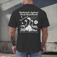 Husbands Against Book Boyfriends Book Boyfriends Club Men's Back Print T-Shirt