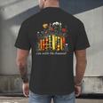 I'm With The Banned Banned Books Colorful Literary Fr Men's Back Print T-Shirt I'm With The Banned Banned Books Colorful Literary Fr Men's Back Print T-Shirt