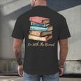 I'm With The Banned Read Banned Books Bookworm Men Women Men's Back Print T-Shirt