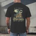 I'm Not A Bookworm I'm A Book Dragon Men's Back Print T-Shirt I'm Not A Bookworm I'm A Book Dragon Men's Back Print T-Shirt