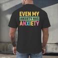 Introverts Anxiety Introvert Antisocial Sarcasm Men's Back Print T-Shirt Introverts Anxiety Introvert Antisocial Sarcasm Men's Back Print T-Shirt