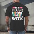 It's Book Fair Week Men's Back Print T-Shirt It's Book Fair Week Men's Back Print T-Shirt