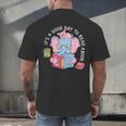 Its A Good Day To Read A Book Cute Elephant And Pig Edition Men's Back Print T-Shirt Its A Good Day To Read A Book Cute Elephant And Pig Edition Men's Back Print T-Shirt