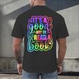 Its A Good Day To Read Book Kids Boys Girls Reading Graphic Men's Back Print T-Shirt
