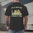It's A Good Day To Read A Book Shirt Frog Reading Book Men's Back Print T-Shirt It's A Good Day To Read A Book Shirt Frog Reading Book Men's Back Print T-Shirt