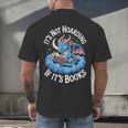 It's Not Hoarding If It's Books Men's Back Print T-Shirt It's Not Hoarding If It's Books Men's Back Print T-Shirt