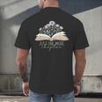 Just One More Chapter Floral Book Wildflower Aesthetic Art Men's Back Print T-Shirt