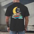 Just One More Chapter Love Book Reading Men's Back Print T-Shirt Just One More Chapter Love Book Reading Men's Back Print T-Shirt