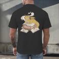 Be Kind Stay Weird Read Books Cute Dragon Men's Back Print T-Shirt