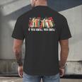 If You Know You Know 6 7 Six Seven Meme Floral Book Lover Men's Back Print T-Shirt