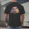 Let The Adventures Begin Book Lovers Magical Whimsical Art Men's Back Print T-Shirt Let The Adventures Begin Book Lovers Magical Whimsical Art Men's Back Print T-Shirt