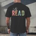 Let's Read Book Nerd Reading Book Lover Librarian Teacher Men's Back Print T-Shirt Let's Read Book Nerd Reading Book Lover Librarian Teacher Men's Back Print T-Shirt