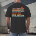 Librarian Definition Book Lover Library Workers Day Men's Back Print T-Shirt