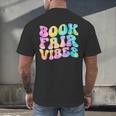 Library Book Fair Vibe Tie Dye School Reading Nostalgic Men's Back Print T-Shirt Library Book Fair Vibe Tie Dye School Reading Nostalgic Men's Back Print T-Shirt