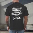 Get Lit Books Men's Back Print T-Shirt Get Lit Books Men's Back Print T-Shirt