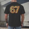 Literary 67 Bookshelf Six Seven Reading Meme Men's Back Print T-Shirt Literary 67 Bookshelf Six Seven Reading Meme Men's Back Print T-Shirt
