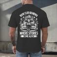 Literary Grandma Reading Club Book Lover Story Enthusiast Men's Back Print T-Shirt Literary Grandma Reading Club Book Lover Story Enthusiast Men's Back Print T-Shirt