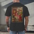 Little Women Book Cover Men's Back Print T-Shirt Little Women Book Cover Men's Back Print T-Shirt