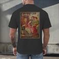 Louisa May Alcott Coming Of Age Novel Little Women Book Cover Small Men's Back Print T-Shirt Louisa May Alcott Coming Of Age Novel Little Women Book Cover Small Men's Back Print T-Shirt
