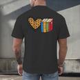 Love Reading Book Librarian Across America Men Women Kids Men's Back Print T-Shirt Love Reading Book Librarian Across America Men Women Kids Men's Back Print T-Shirt